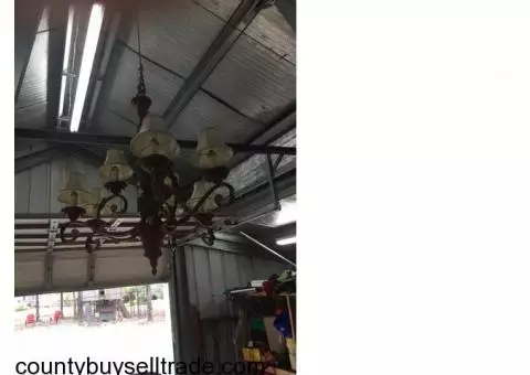 Two Chandeliers