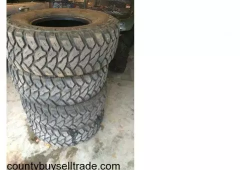 4 Kenda mud tires